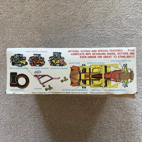 AMT ‘72 Corvette Open Roadster - Picture 4 of 13